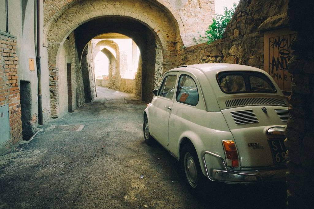 fiat old car