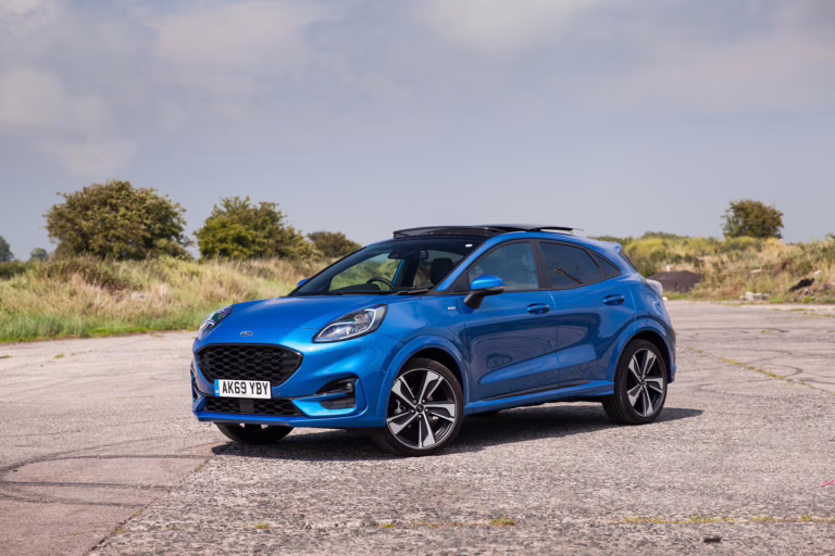 blue ford puma
