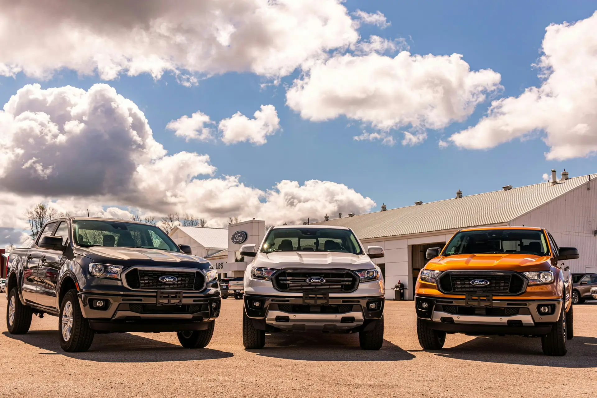 3 ford trucks